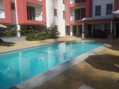 Pool and relaxation area