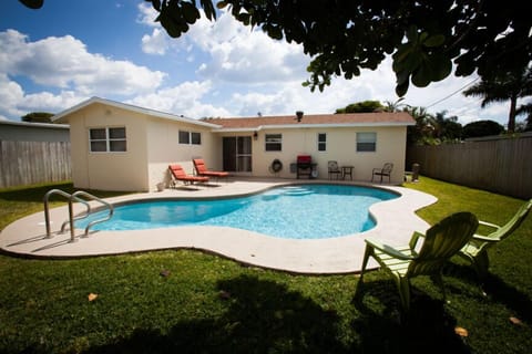 Private Pool in Backyard