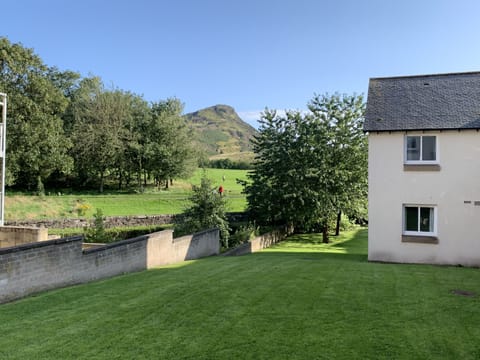 View to Arthurs Seats and Holyrood Park