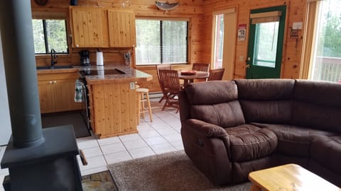 Kitchen, Dinning Room, and Living Room