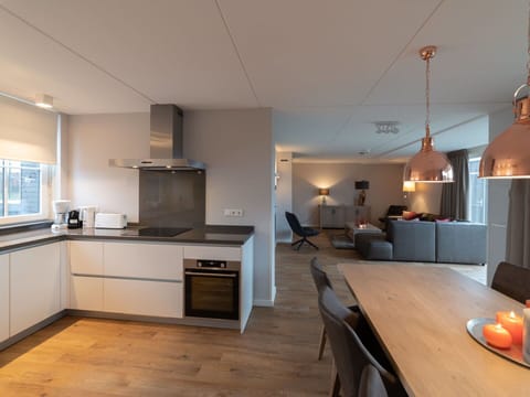 Furniture, Cabinetry, Table, Kitchen, Countertop, Wood, Home Appliance, Architecture, Flooring, Interior Design