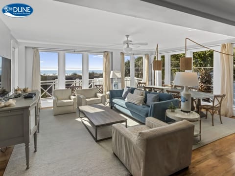 Living Room Space with Dune and Gulf Views
