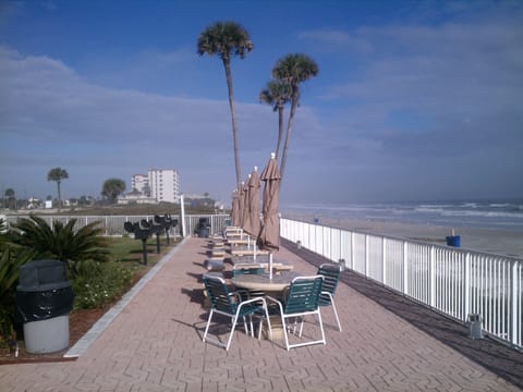 The Atlantic ocean from the common area