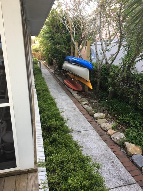  Kayaks and a canoe for your use