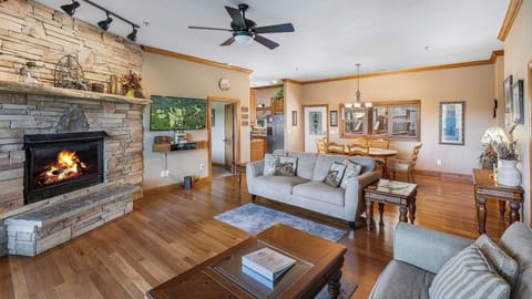 Living Room View from Back Deck