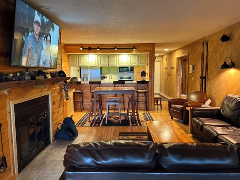 Living room/dining area.