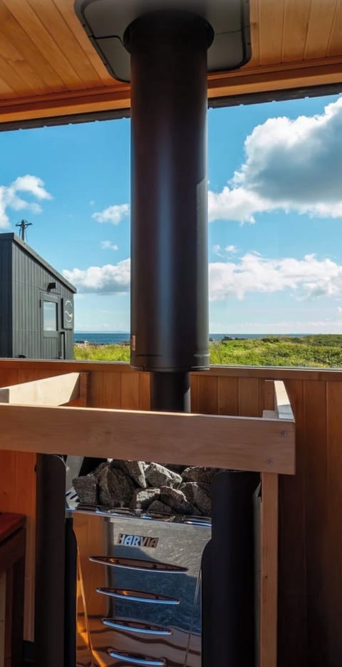 Driftwood Sauna Spiddal - award winning next to the beach