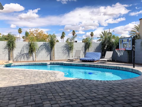 View while relaxing on the outdoor sectional