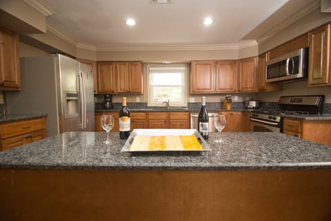 Full Kitchen - pots, pans, plates, utensils, stove, blender, coffee - EVERYTHING