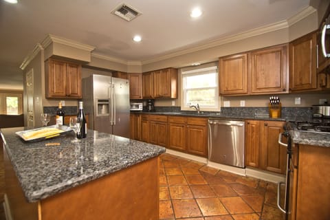 Full Kitchen - pots, pans, plates, utensils, stove, blender, coffee - EVERYTHING