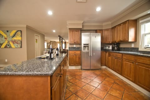 Full Kitchen - pots, pans, plates, utensils, stove, blender, coffee - EVERYTHING