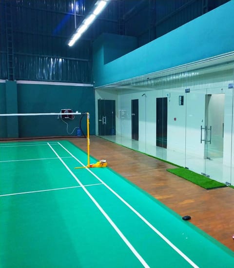 International Badminton Court in the Society for Stay Healthy and Stay Fit