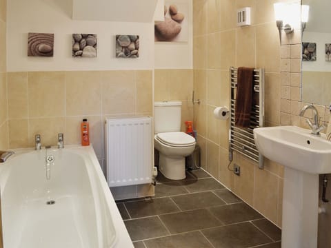 Bathroom | Melin Newydd Cottages - Owl Cottage, Tynlon, nr. Rhosneigr