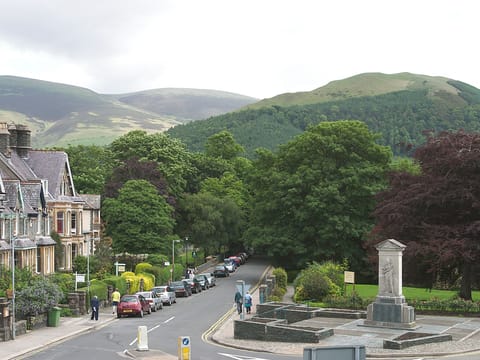 Latrigg from sitting room window | Brundholme, Keswick