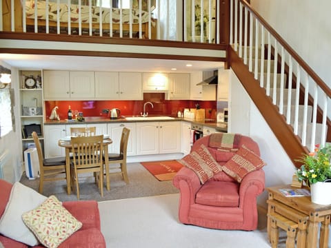 Spacious open plan living/dining room/kitchen | Chywood Barn, Breage, near Helston