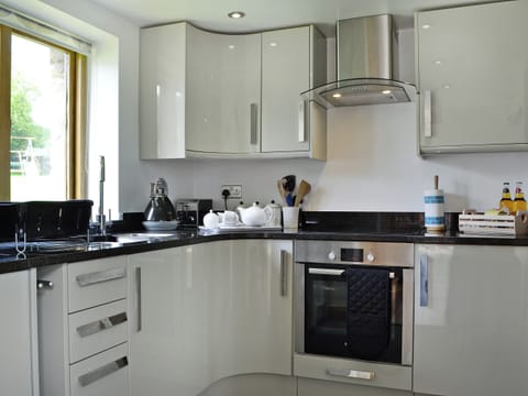 Contemporary kitchen | Little Barn, Govilon, near Abergavenny