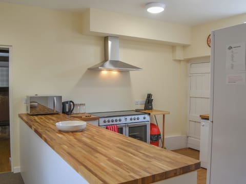 Kitchen with courtyard access | Blaithwaite Stables - Blaithwaite Estate, Waverton, near Wigton