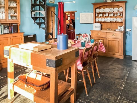 Smithfield butcher’s block at Downhouse | Downhouse - Downhouse Cottages, Trebarwith, near Delabole