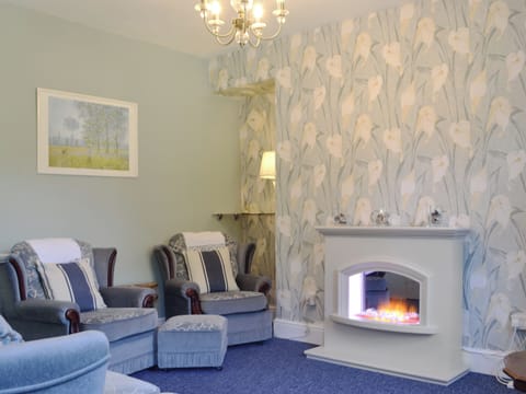 Welcoming living room | Hazeldene - Murton Farm, Murton, near Swansea
