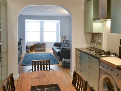 Kitchen/diner with open aspect to living room | Little Seahorse - Seahorses, Sheringham