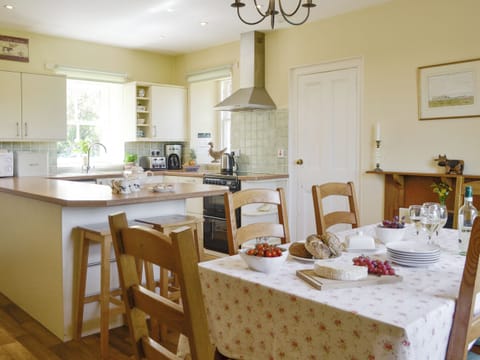 Convenient dining room within kitchen | Strathisla Farm Cottages- Islabank Farmhouse - Strathisla Farm Cottages, Meigle