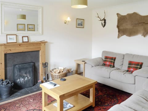 Welcoming living room | Glenrossal Cottages - Keeper&rsquo;s House - Glenrossal Cottages , Rosehall, near Lairg