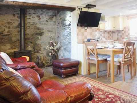 Open plan living/dining room/kitchen | Cyll y Felin Fawr - Cyll y Felin Fawr 1, Aberdaron