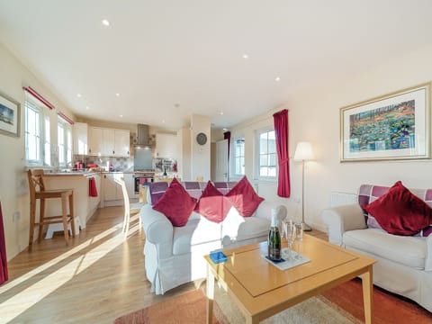 Open plan living space | Buzzard Cottage - Osprey Hideaways, Stirling