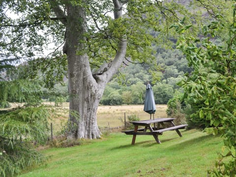 Garden with seating area | Cil Y Felin, Beddgelert, near Caernarfon