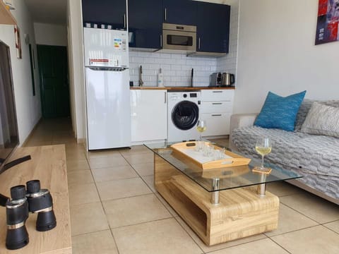 Lounge and kitchen area