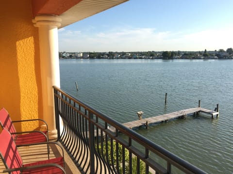 Third floor master balcony.