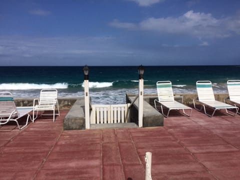 Patio at Atlantic Beach