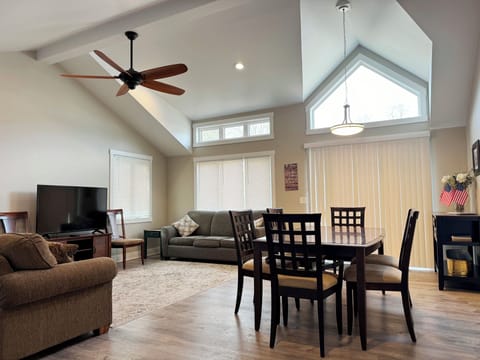 Living Room and Dining Room View 1