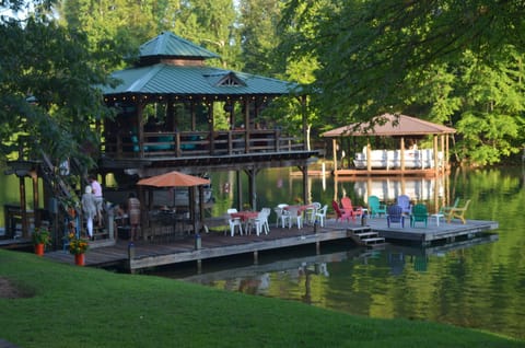 Fantastic Dock viewed from the house