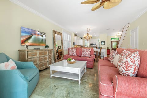 Bright and cheery surroundings