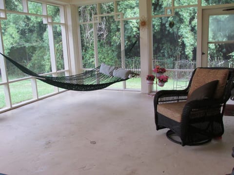 Screened in Porch.