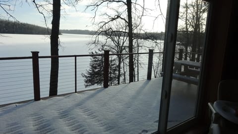 Snowmobile right onto the lake and enjoy 500 miles of trail riding.