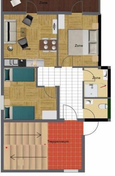 App. Hedgehog, 2 bedrooms, toilet and shower separated - house fable Apartment in Salzburgerland