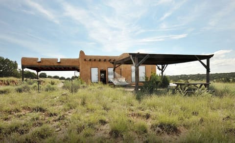 View of the casita facing east.