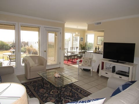 Spacious open floor plan with awesome ocean views.