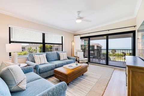 Living Room with Gulf view