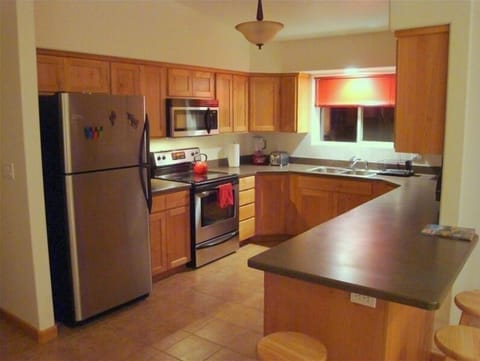 Fully equipped kitchen