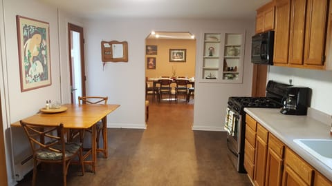 Kitchen, looking into Dining Room