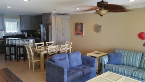 View from living room. 