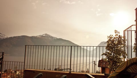 Sunbathe on the Private Terrace at dusk.