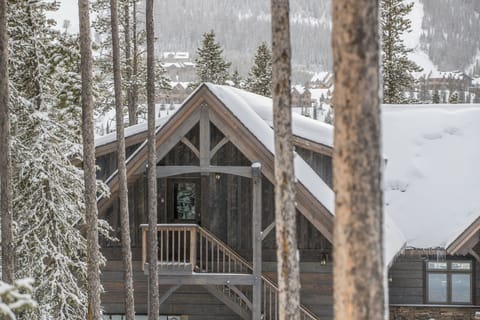 This home is beautiful covered in snow | Exterior
