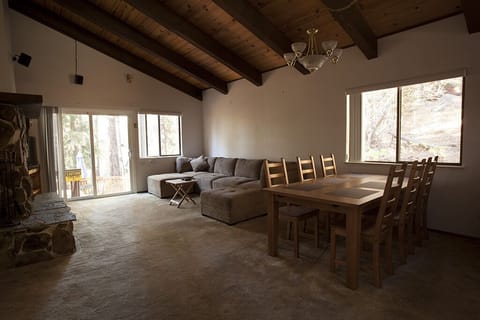 Living and dining combo