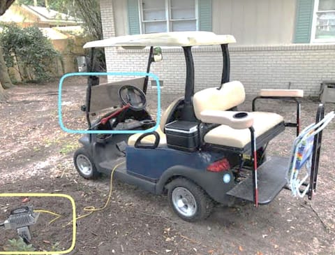 Electric golf cart