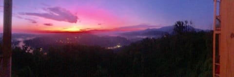 Glorious Sunrise at Mansion in the Sky in Gatlinburg