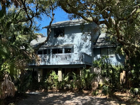 Ocean side of the house with huge deck